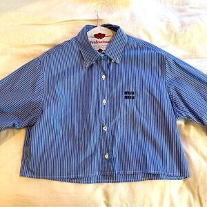 Miu Miu Poplin Shirt